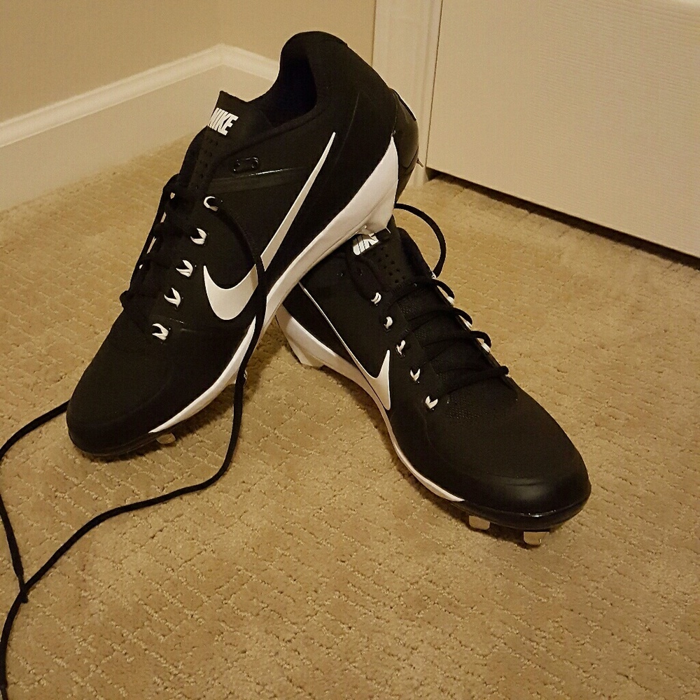 Nike Air Clipper metal baseball Cleats sz 13